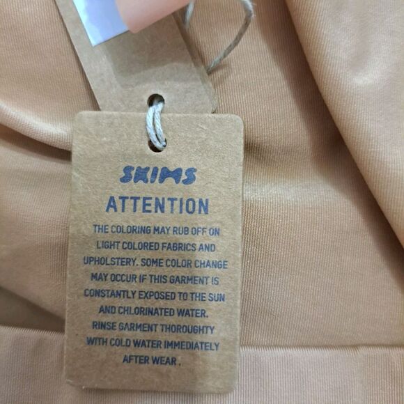 Skims Tube Skirt Bottom Cover Up Size 3X Signature Swim Almond Kim Kardashian 71 - Picture 8 of 11